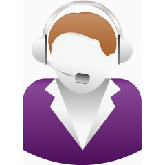 客服png矢量素材