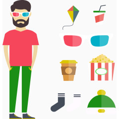 矢量生活用品图集