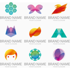 矢量手绘彩色图标合集