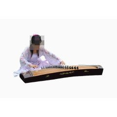 优雅温婉国风才女弹古筝