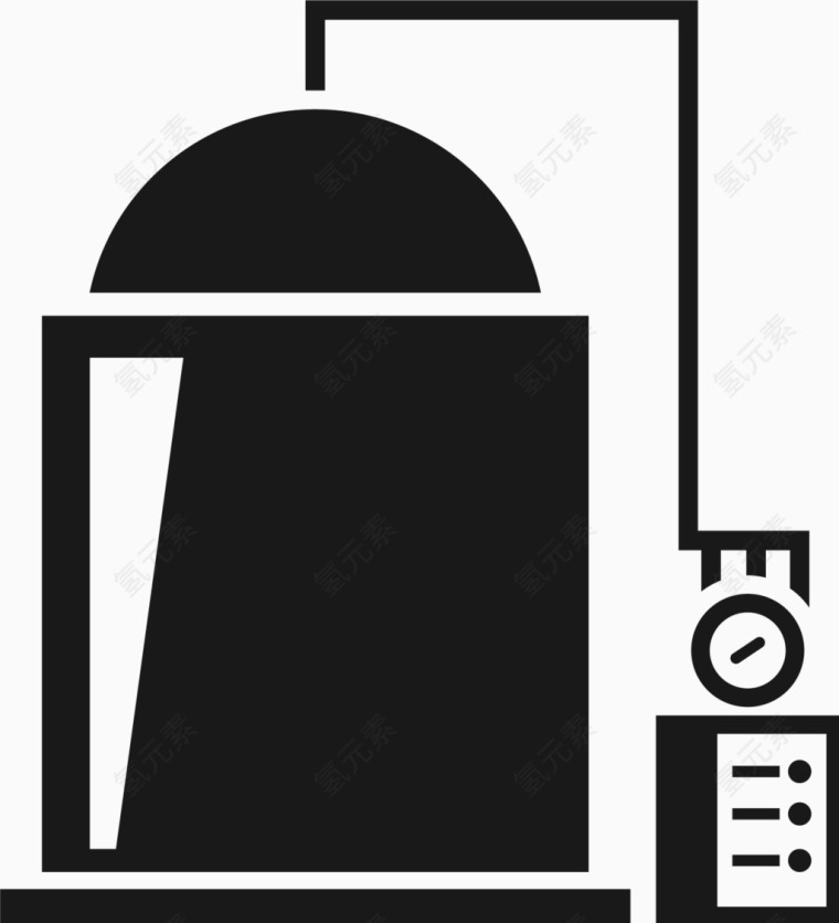 矢量石油储罐图标4