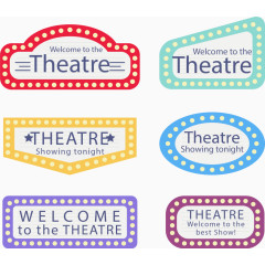 博物馆霓虹灯牌