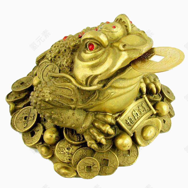 金蟾摆件