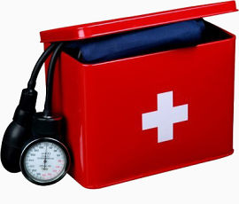 红色医药箱