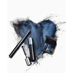 纪梵希化妆品组合蓝色的心粉末画