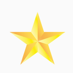 黄色五角星
