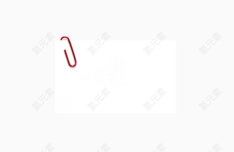 带回形针的白色纸张