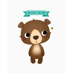 创意设计可爱小熊