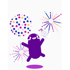 学渣及格好过年矢量