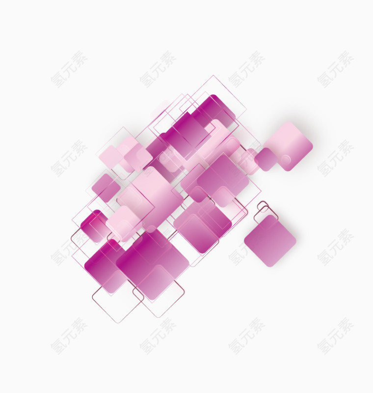 矢量粉色背景