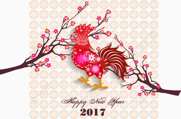 鸡年海报设计素材