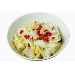 一盘剁椒大白菜图片