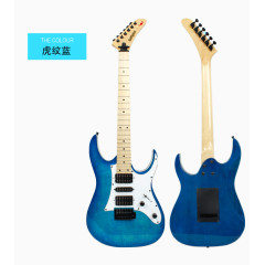 斗牛士专业电吉他蓝色