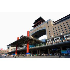 北京西客站火车站