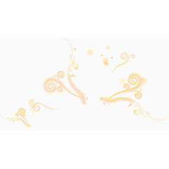 卷曲花纹背景素材