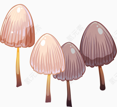 卡通蘑菇