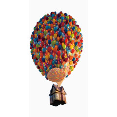 飞屋环游记旅拍手绘童话景色