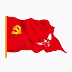 飞扬的团旗