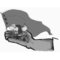 工农兵雕像图模型