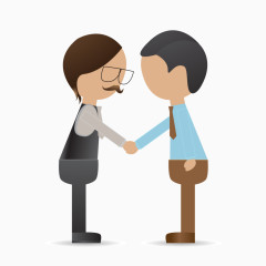 卡通职场人物矢量