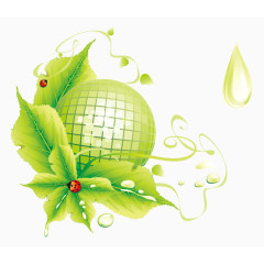 爱护地球水资源矢量