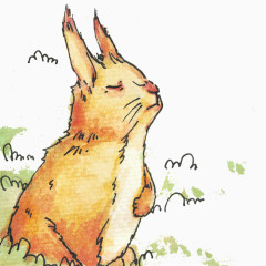 手绘小兔子