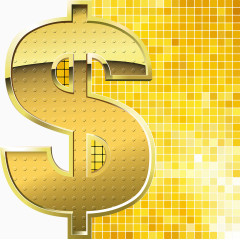 金色奢华价格符号