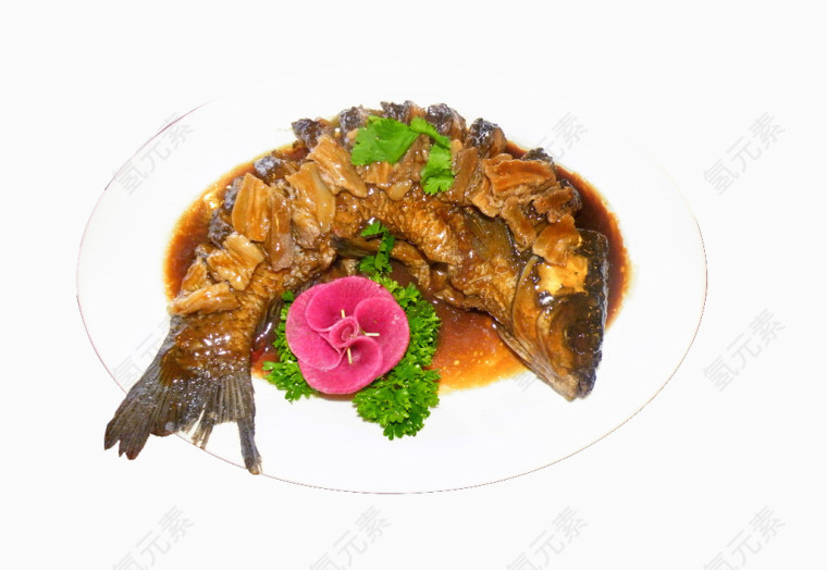 家常炖鲤鱼