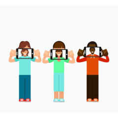 商务矢量人物图