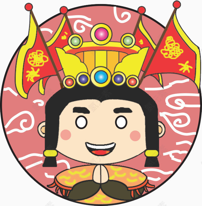 台湾三太子卡通元素