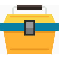 钓鱼行业钓箱黄色手提式