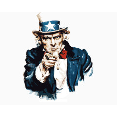 美国山姆大叔图片