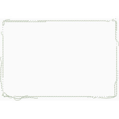 绿色创意线条方框