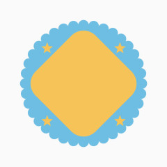 矢量创意PPT设计内嵌四边形图标