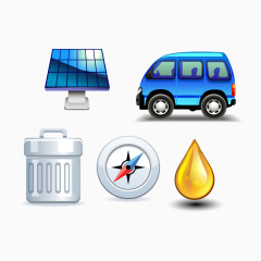 矢量汽车广告牌