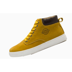 黄色休闲男鞋