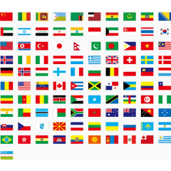 意大利国旗矢量图