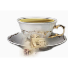 宫廷奢华欧式咖啡杯玫瑰