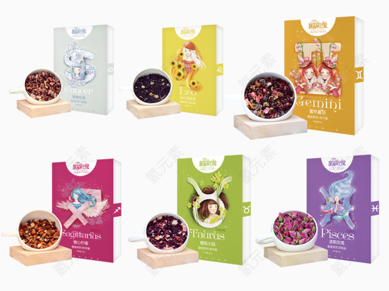 花茶产品实物
