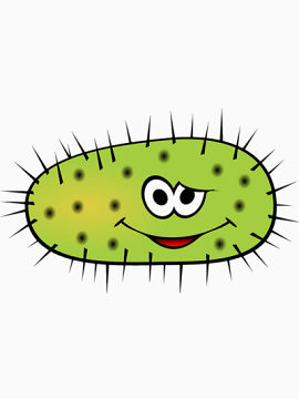 动物病毒矢量图