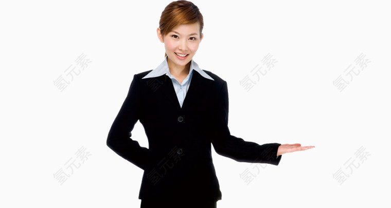 清纯的礼仪小姐