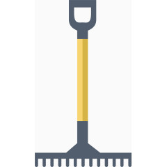 矢量扁平化钉耙