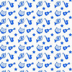 蓝色小物品集合