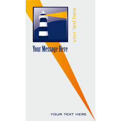 矢量复古名片模板