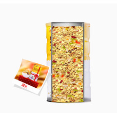 家庭装水果麦片素材