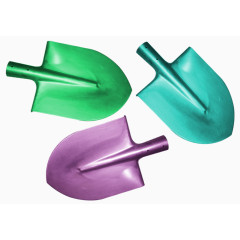 亮色铁锹头素材