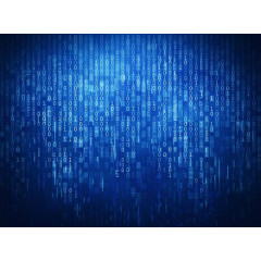 蓝色科技背景高清图片