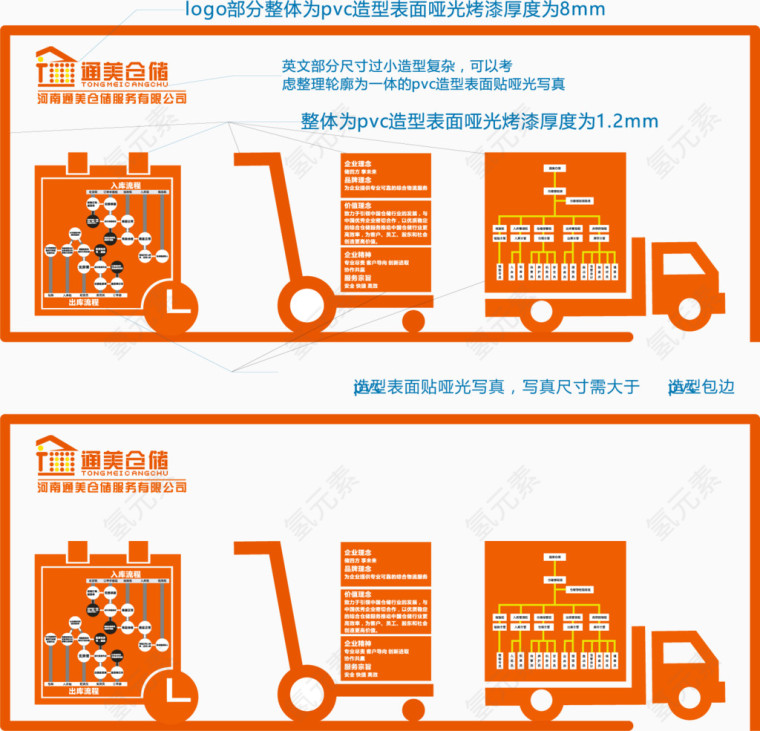 2017仓储物流类图标元素