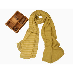 黄色围巾