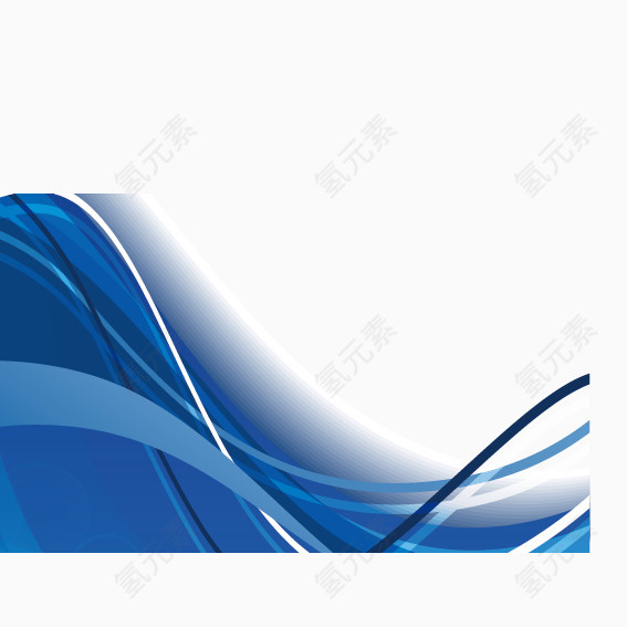 科技感蓝色线条